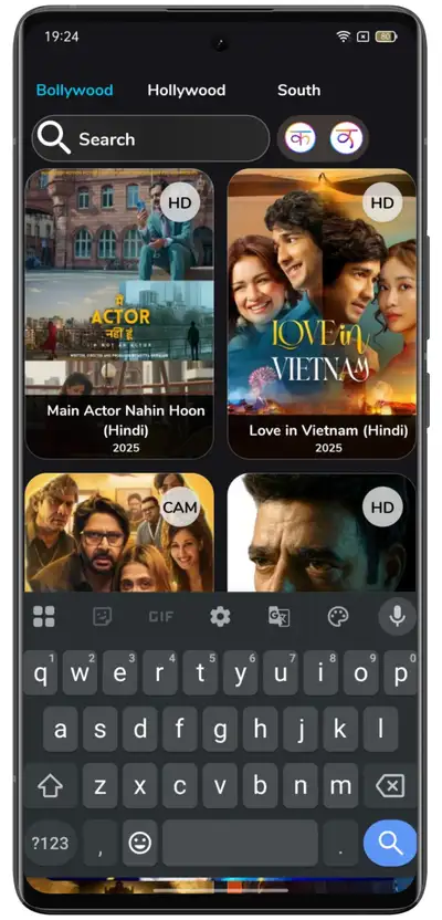Search for Movies and Shows Search for Movies and Shows
